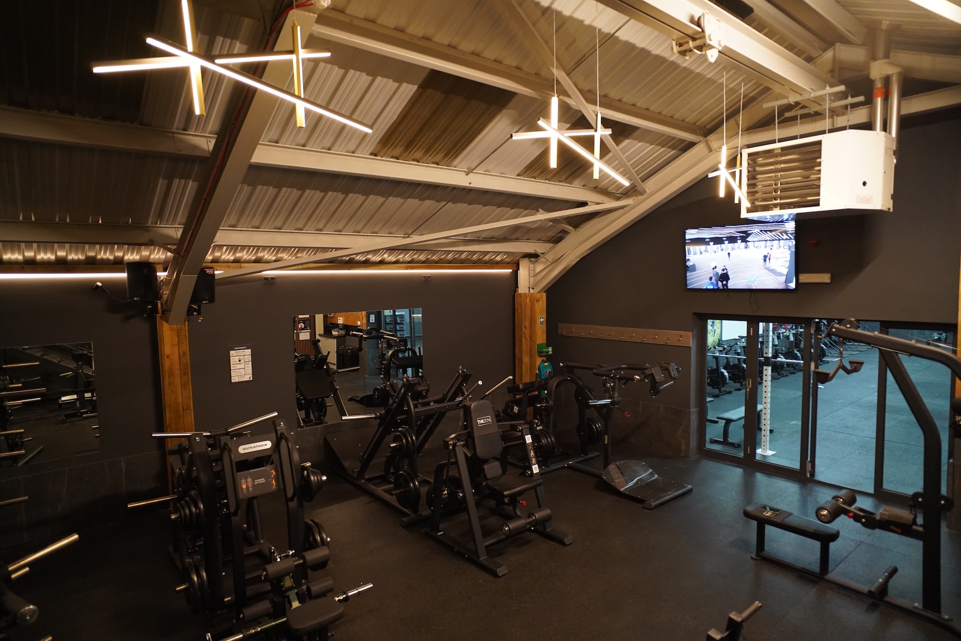 Free weights area