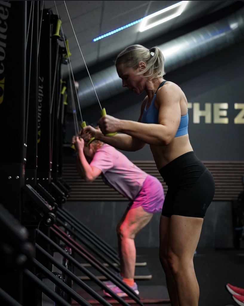 Circuit training class at The Zone Neston
