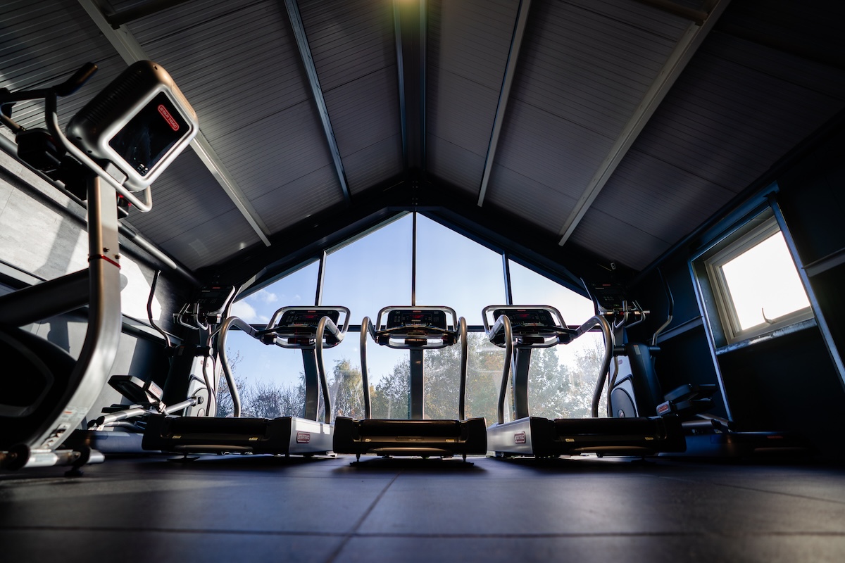 Treadmills — upstairs weights area